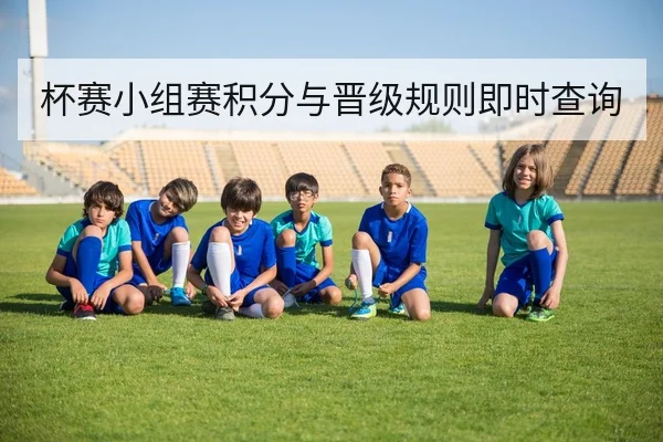 杯赛小组赛积分与晋级规则即时查询